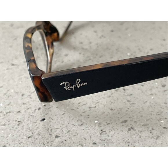 Ray-Ban Eyeglasses Frames ONLY RB5081 2147 Black Tortoise Rectangular 52-16-135 - Picture 4 of 16